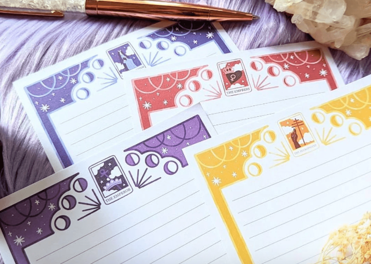 Tarot Notepad | Goddess Provisions Dainty