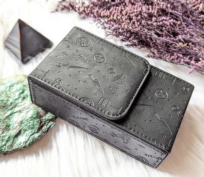 Vegan Leather Tarot Case | Goddess Provisions Dainty
