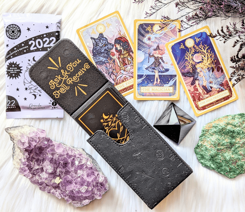 Vegan Leather Tarot Case | Goddess Provisions Dainty