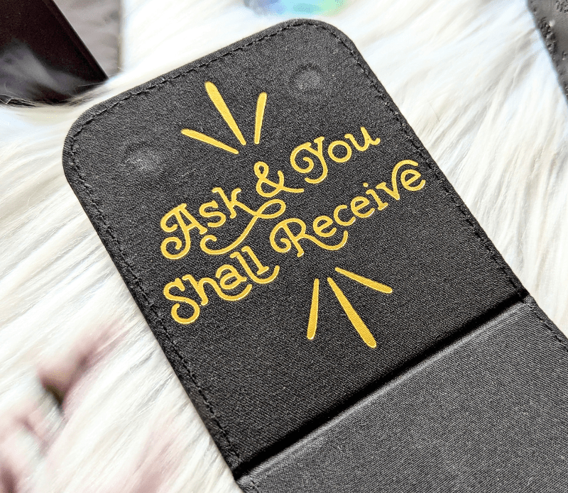 Vegan Leather Tarot Case | Goddess Provisions Dainty