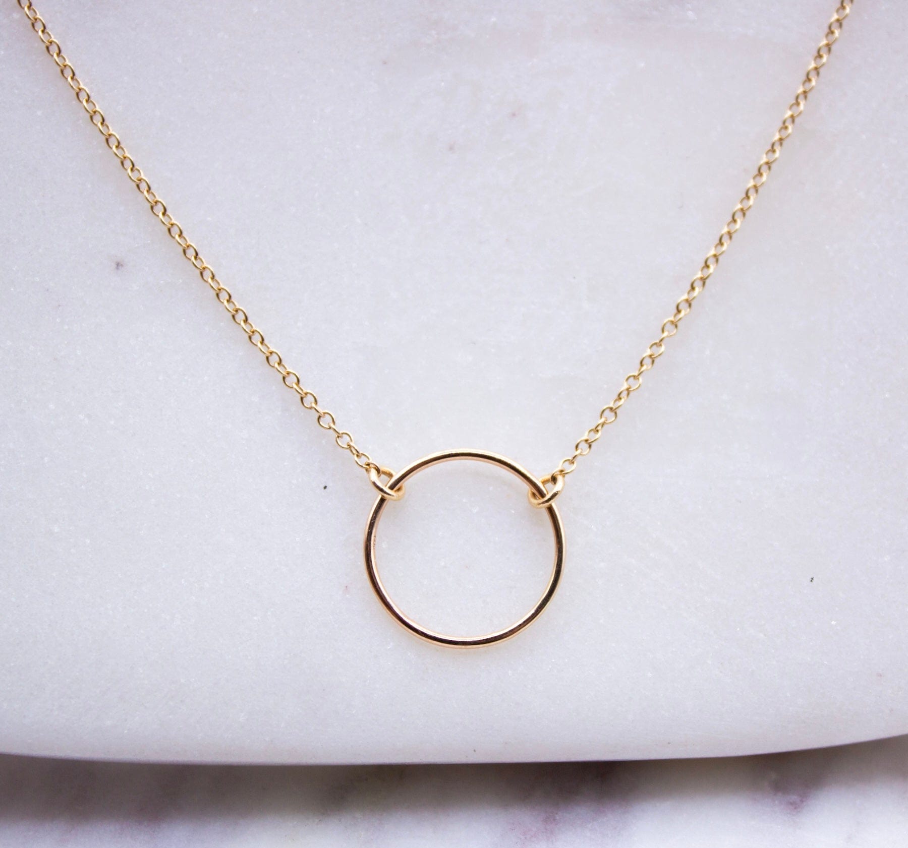 14k Gold Everything Happens for A Reason Necklace Dainty Necklace