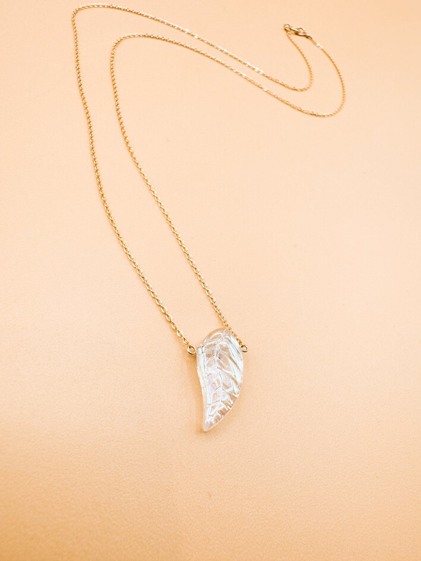 Your Feelings Matter Leaf Necklace Dainty Necklace Leaf Necklace | Your Feelings Matter Affirmation