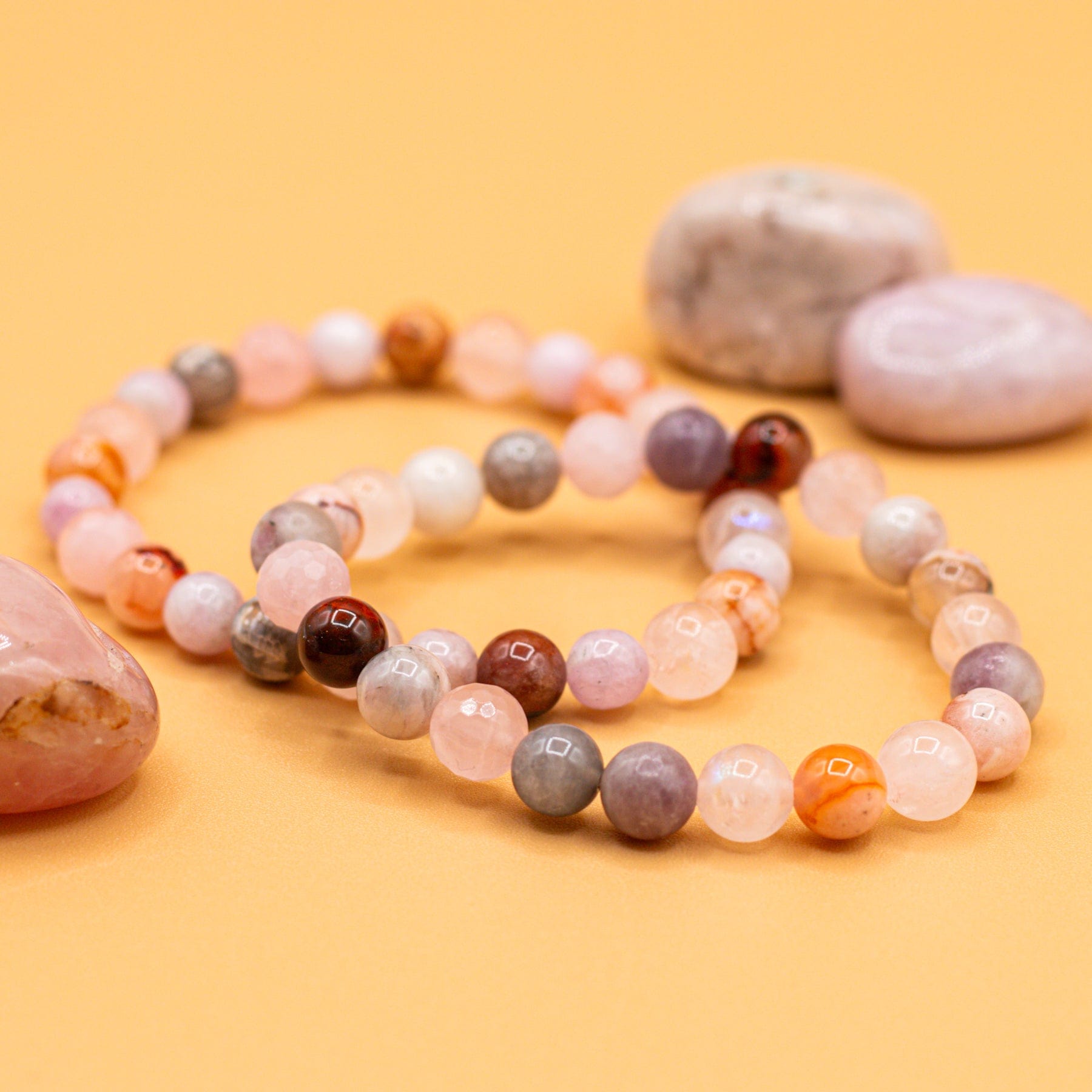 Pure Love Energy Stone Bracelet Dainty