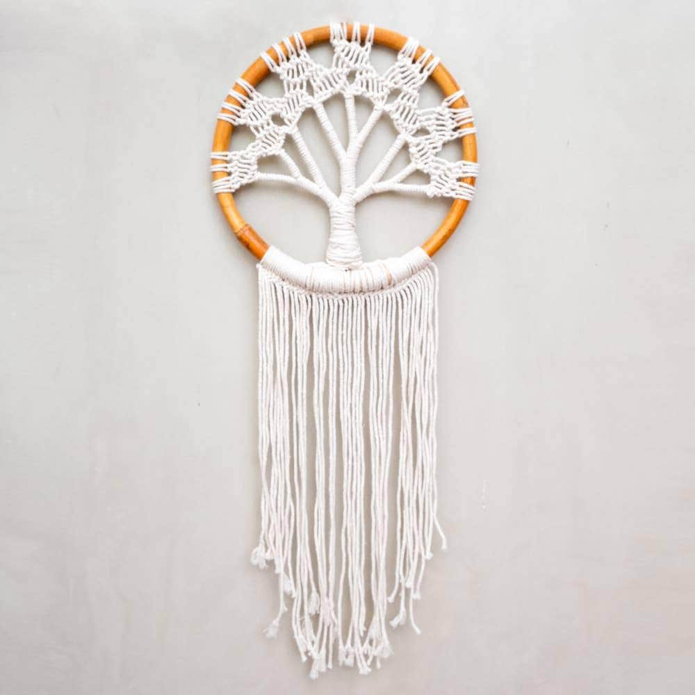 Wall Hang Macrame Dream Catcher Dreamcatcher (Tree of Life) Dainty Home Decor