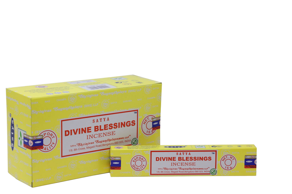DIVINE BLESSINGS | Satya Nag Champa Incense Sticks Dainty