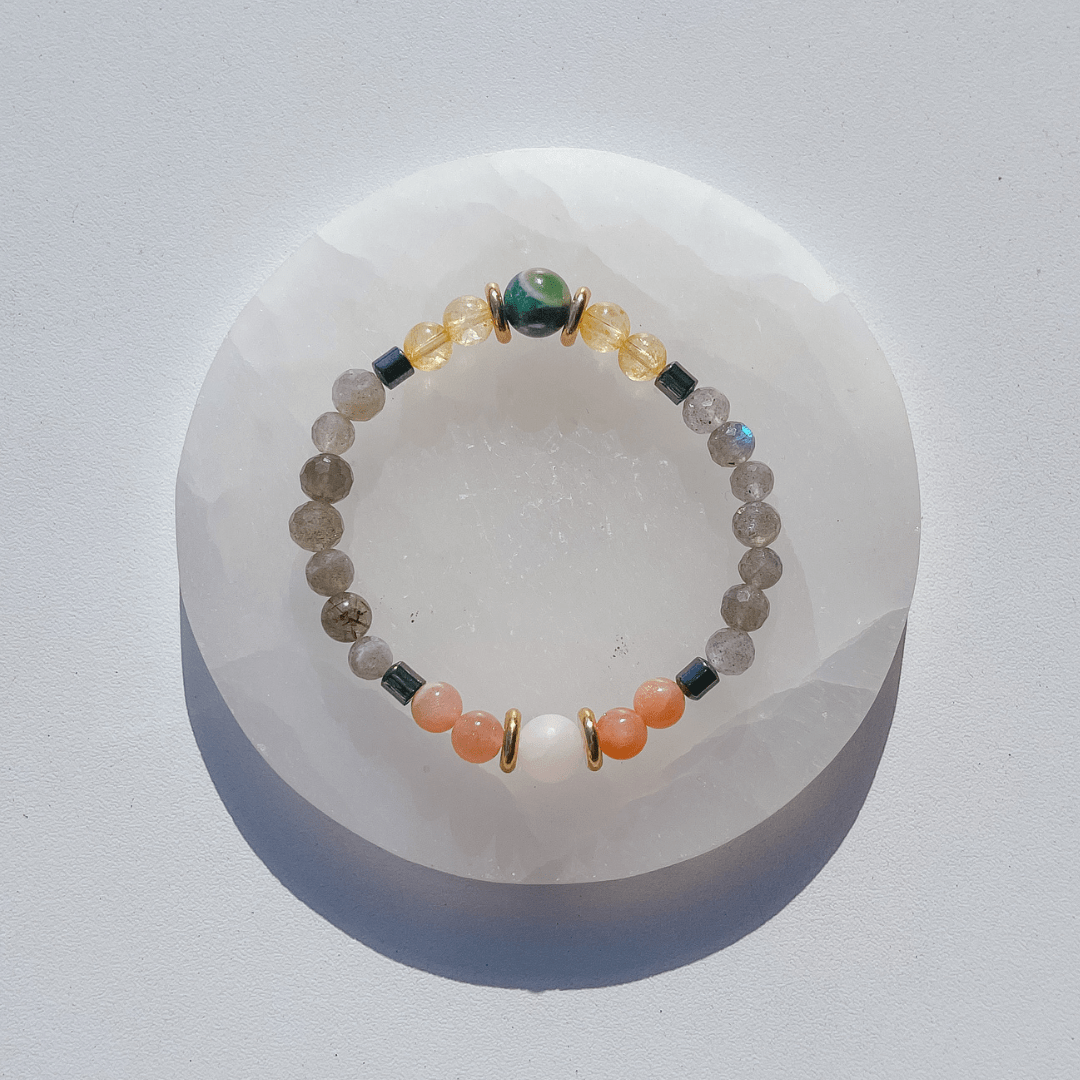 Create your 2025 own stone bracelet