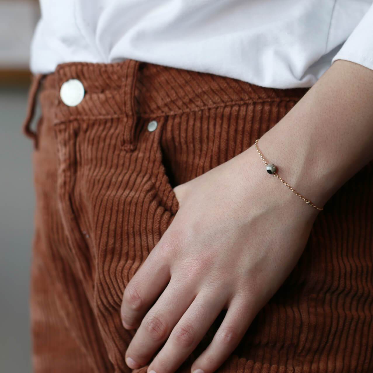 Stay Weird Bracelet Dainty Bracelet Stay Weird Bracelet | MaeMae Jewelry Dalmatian Jasper Bracelet