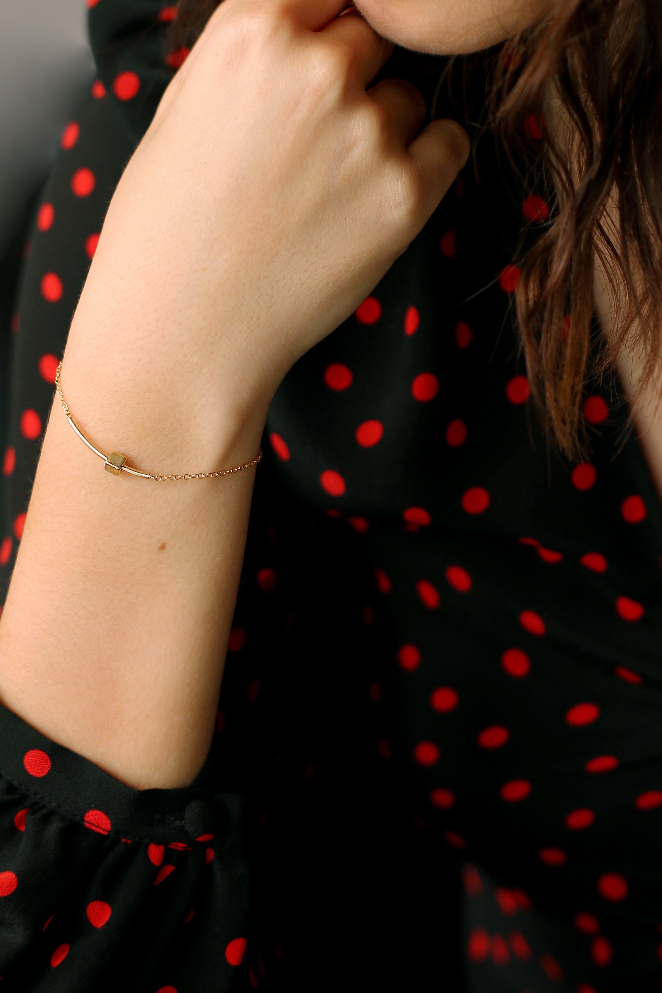 Unplug & Reset Bracelet Dainty Bracelet