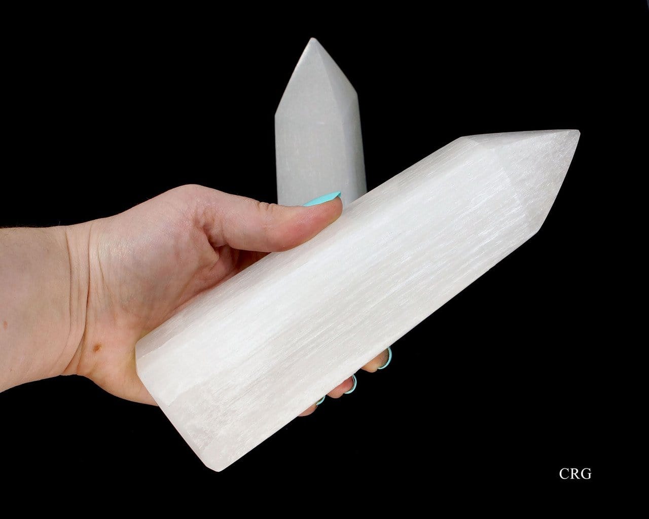 Selenite Tower Dainty Crystals