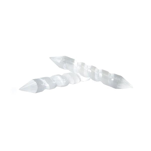 Selenite Unicorn Wand Dainty Crystals Selenite Unicorn Wand