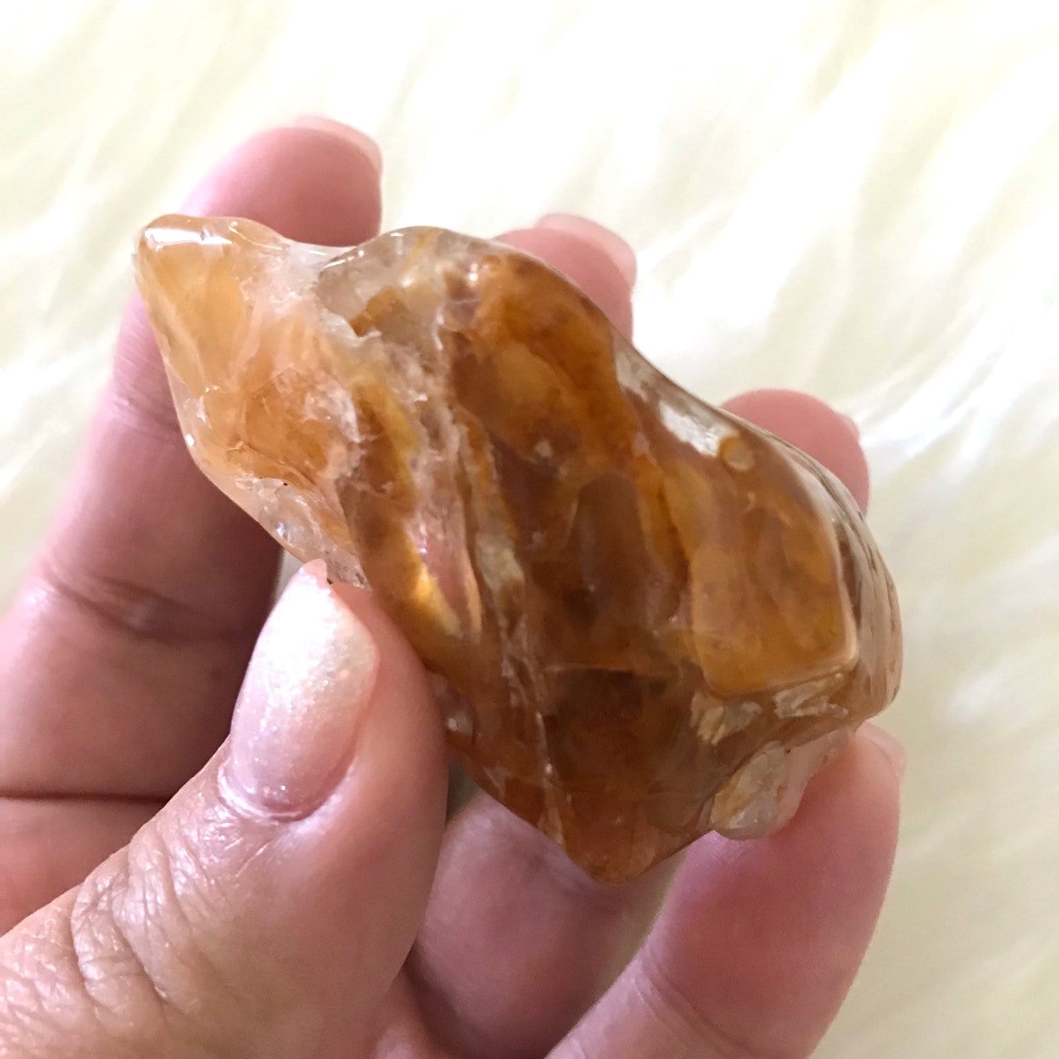 Tumbled Golden Healer Quartz (Freeform) Dainty Crystals