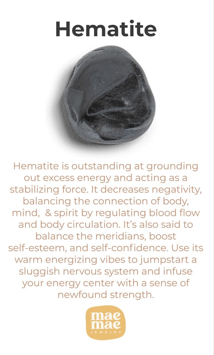 Tumbled Hematite Dainty Crystals