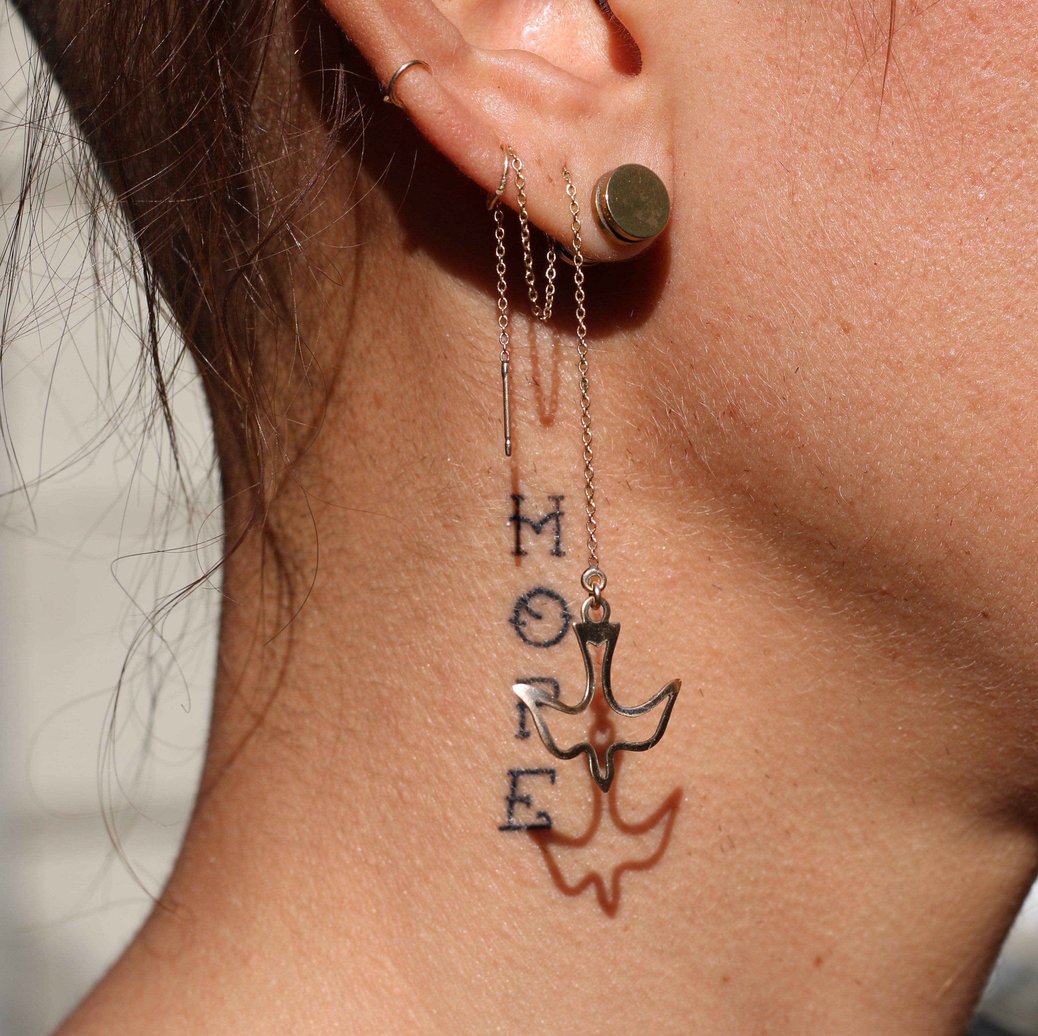 Dove Threader Earrings Collab with the LA Hope Dealer (Limited Edition) Dainty Earrings