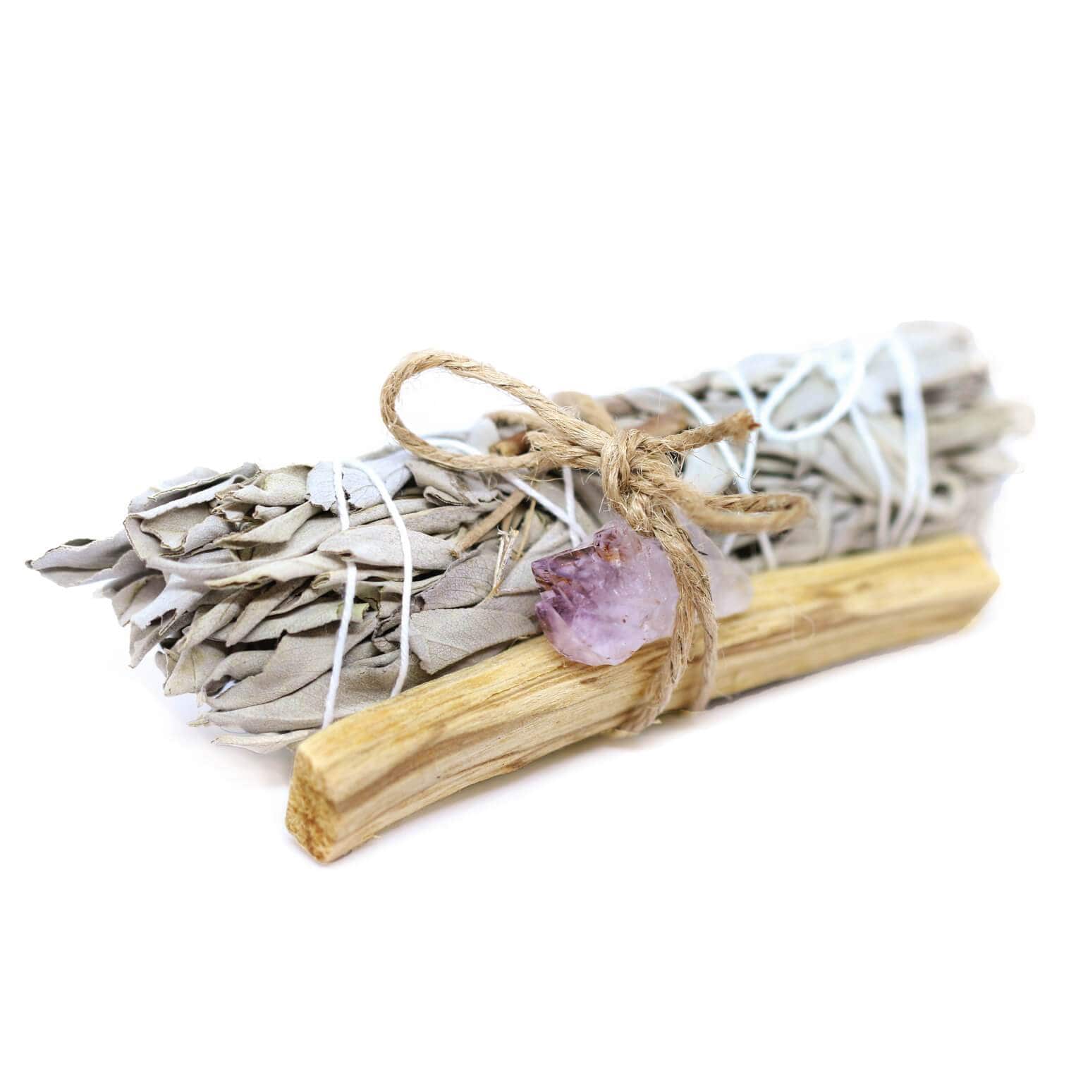 Amethyst Sage Wand Dainty Health + Wellness