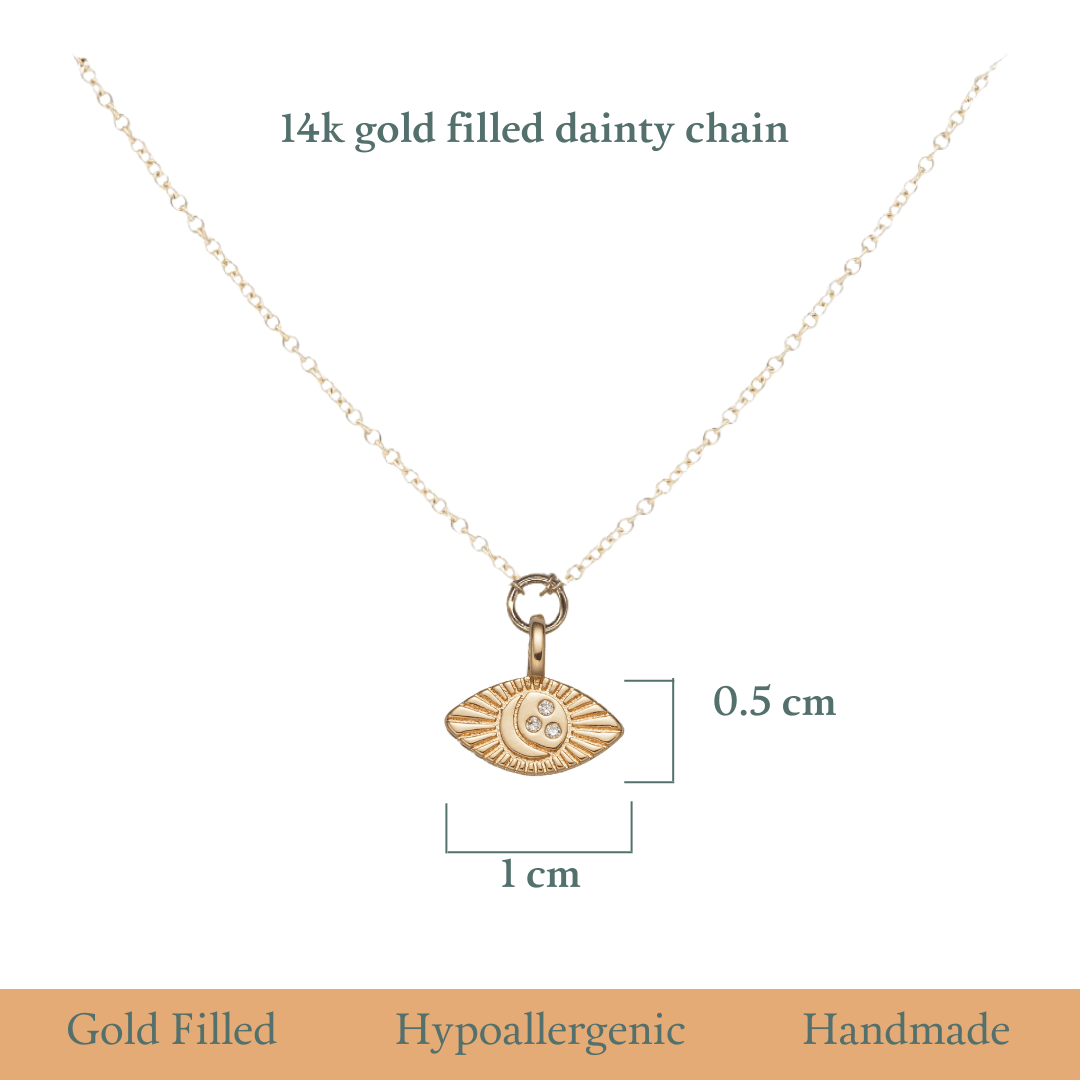 I Am Magic Necklace Dainty