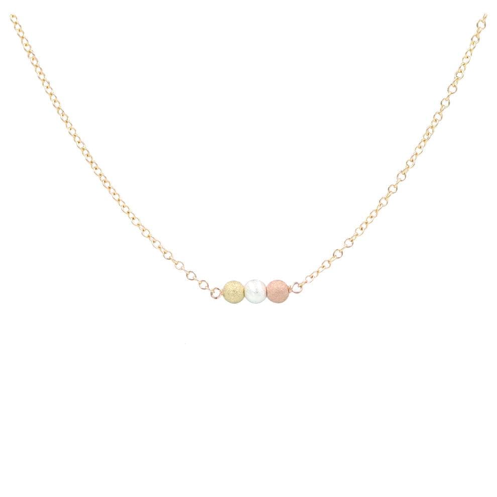 Just Breathe Necklace Necklace MaeMae Jewelry 14k Gold Filled Chain 16" - 18" Standard