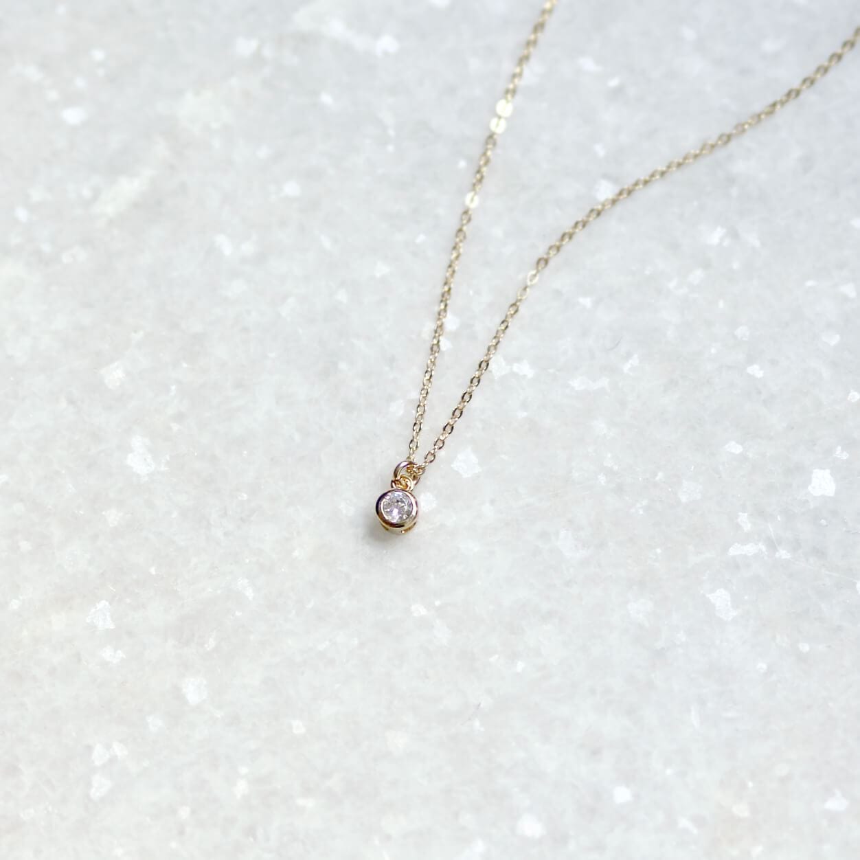 I am Worthy Necklace Dainty Necklace 14k Gold Filled MaeMae Jewelry | "I am Worthy" Affirmation Necklace | Dainty Gold CZ