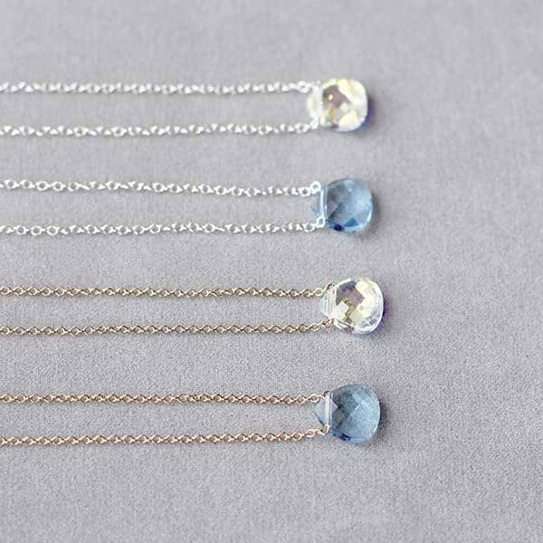 "Believe" Crystal Pendant Necklace Necklace MaeMae Jewelry