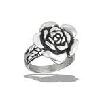 Stainless Steel Rose Ring Dainty