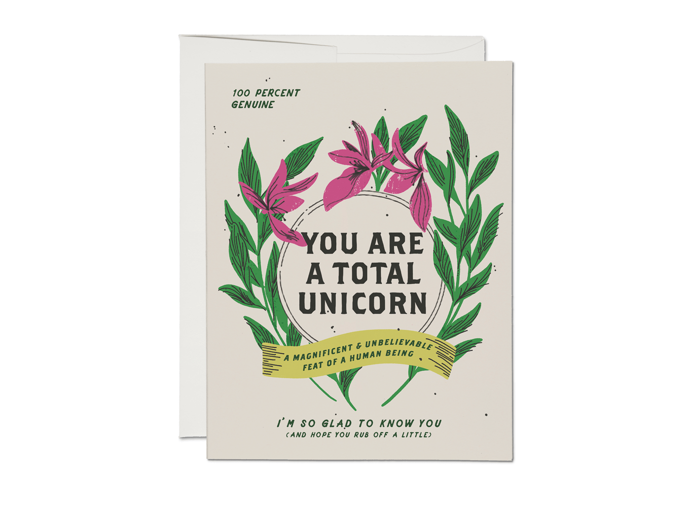 You Are a Total Unicorn Card Dainty