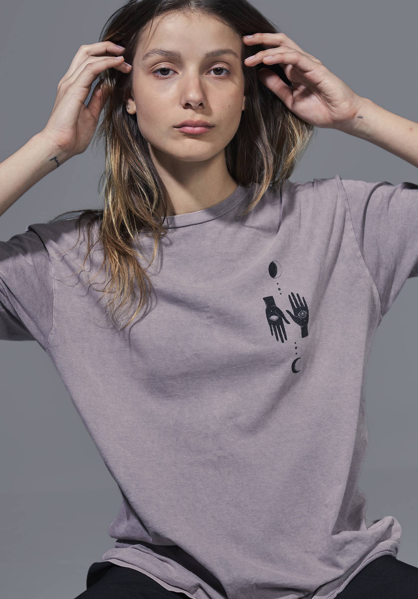 Day & Night Unisex Washed Cotton T Dainty Shirt Large