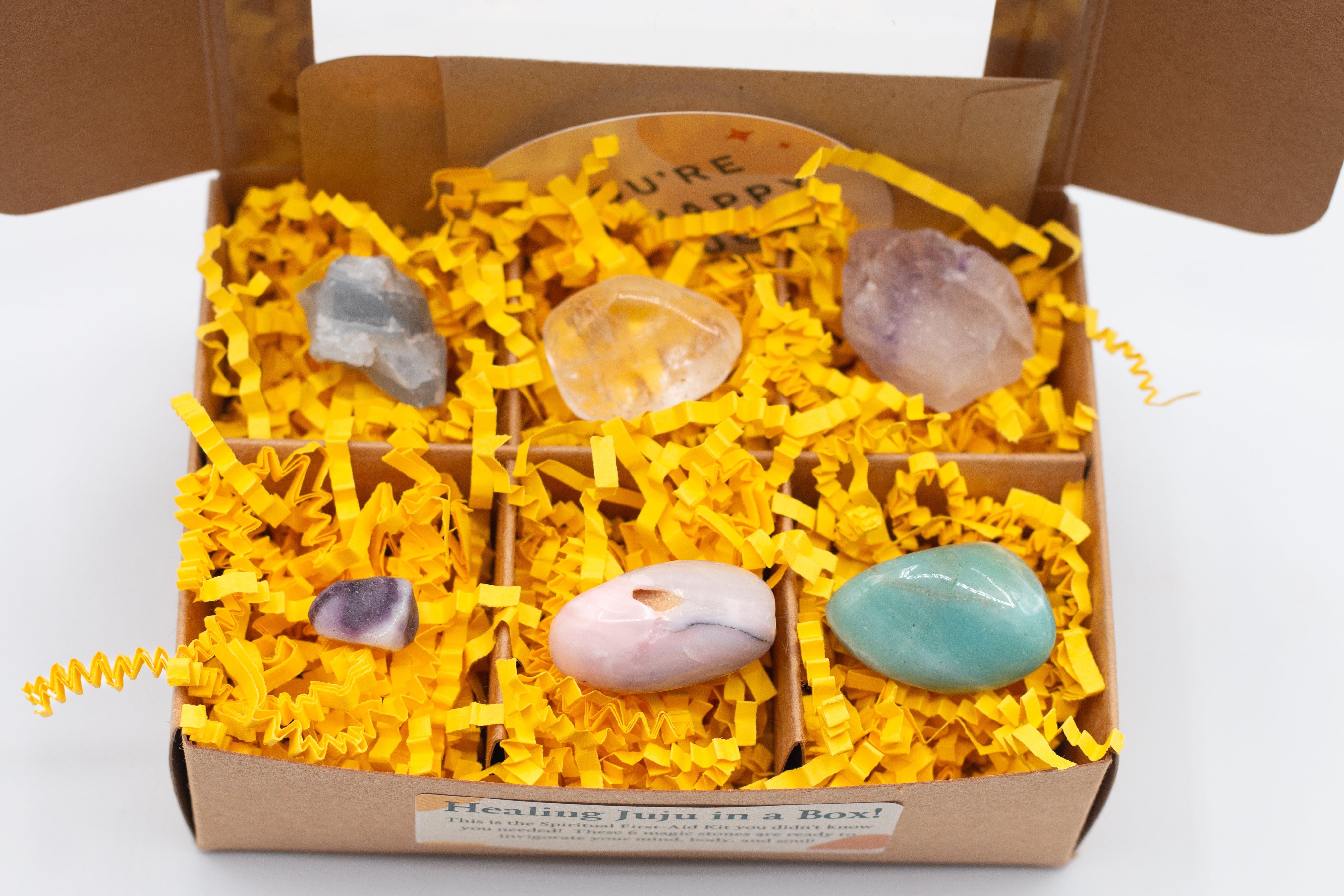 Healing Juju in a Box (POS) Dainty Crystals