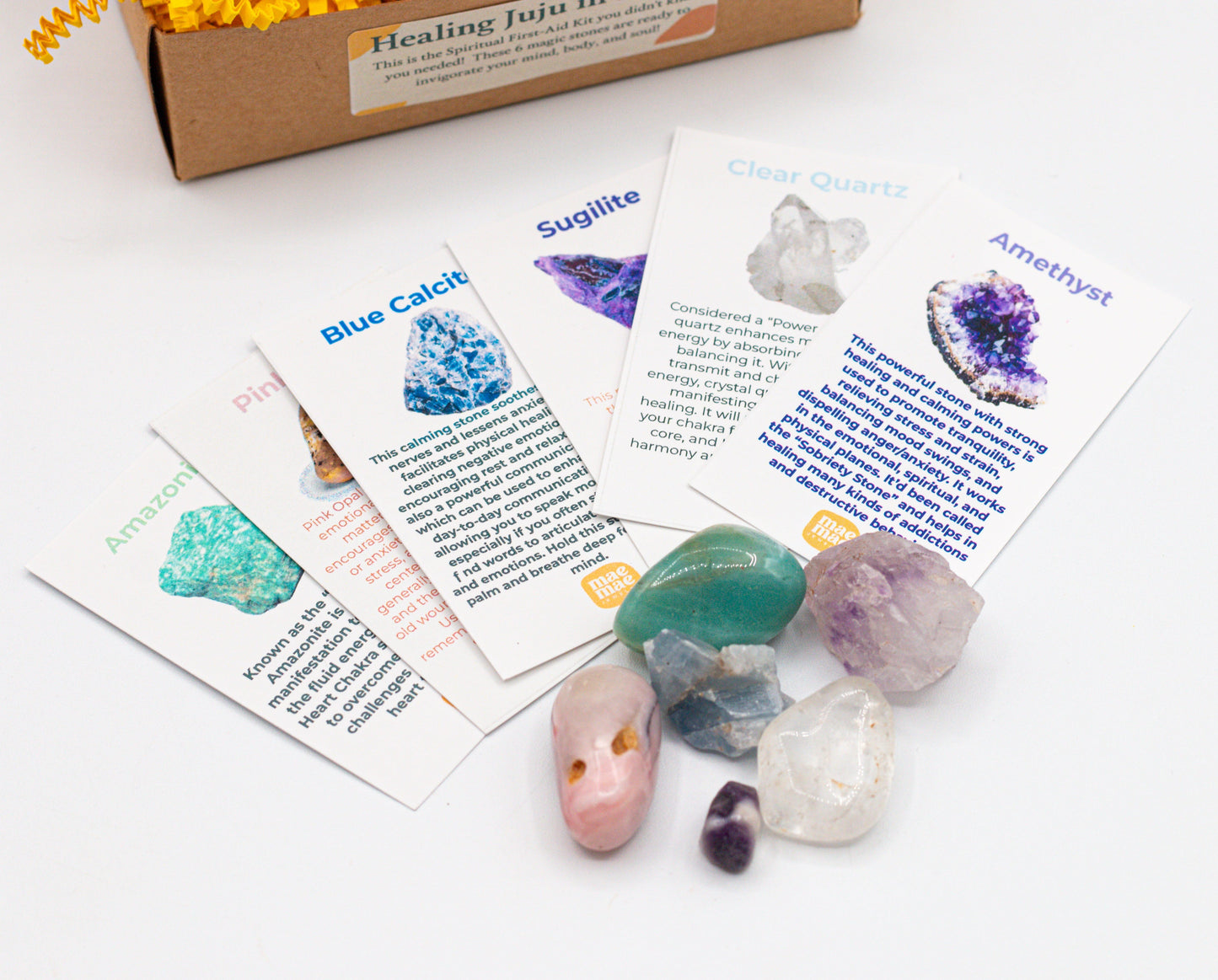 Healing Juju in a Box (POS) Dainty Crystals