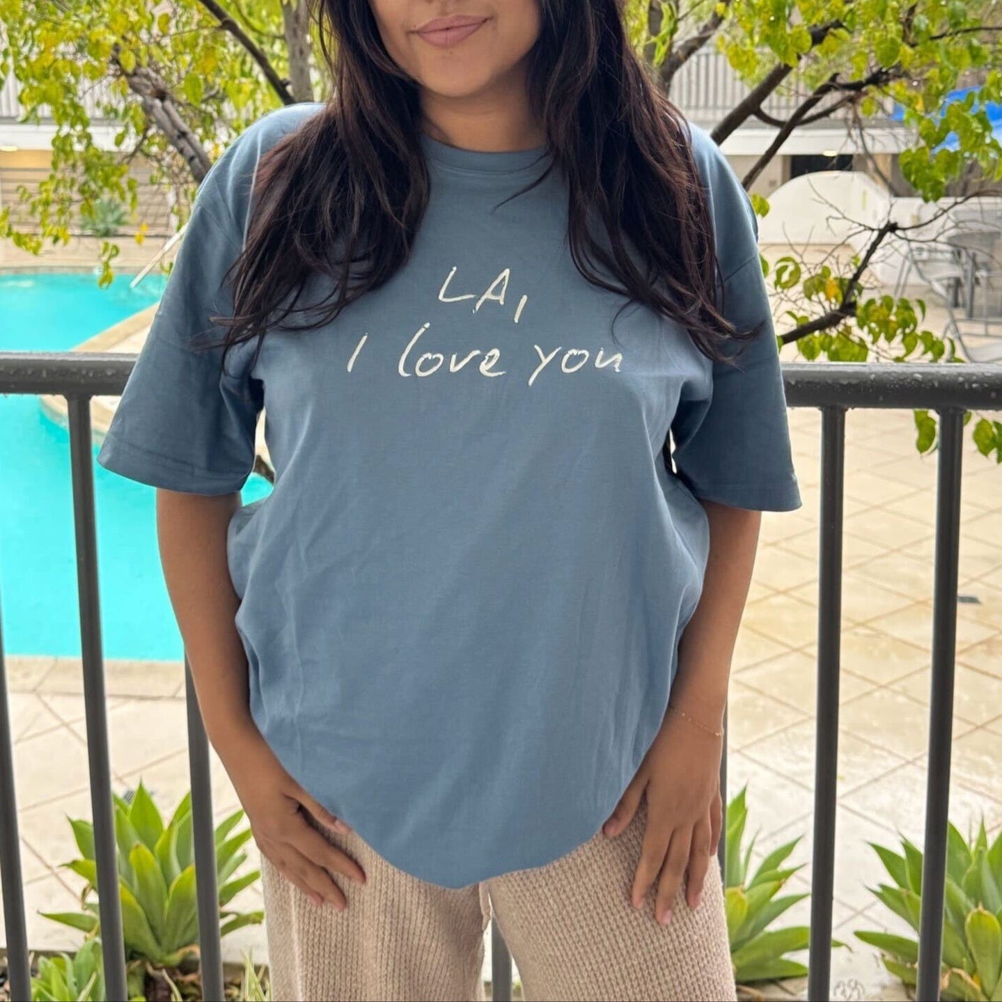 LA, I Love You T-Shirt Dainty LA, I Love You T-Shirt