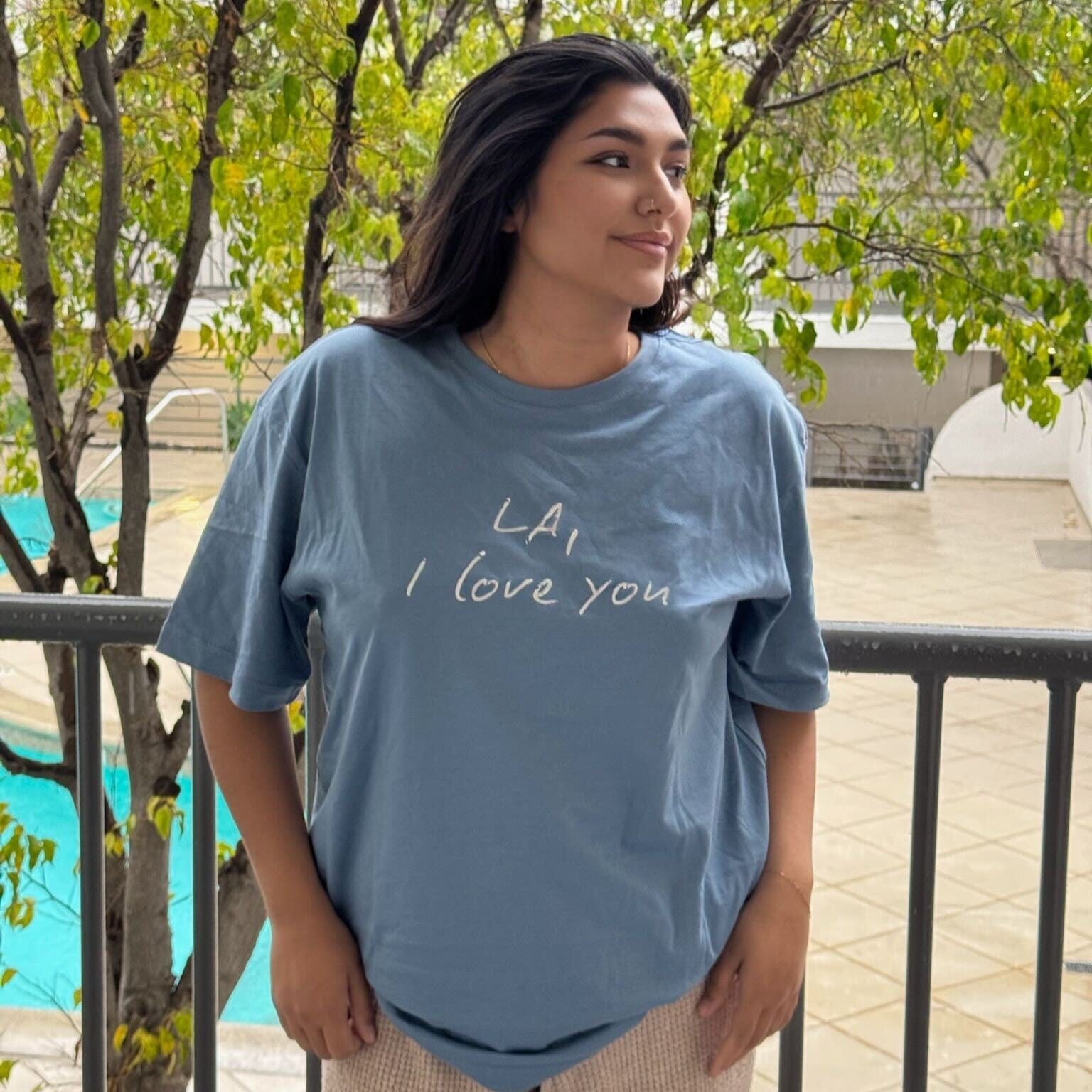 LA, I Love You T-Shirt Dainty LA, I Love You T-Shirt