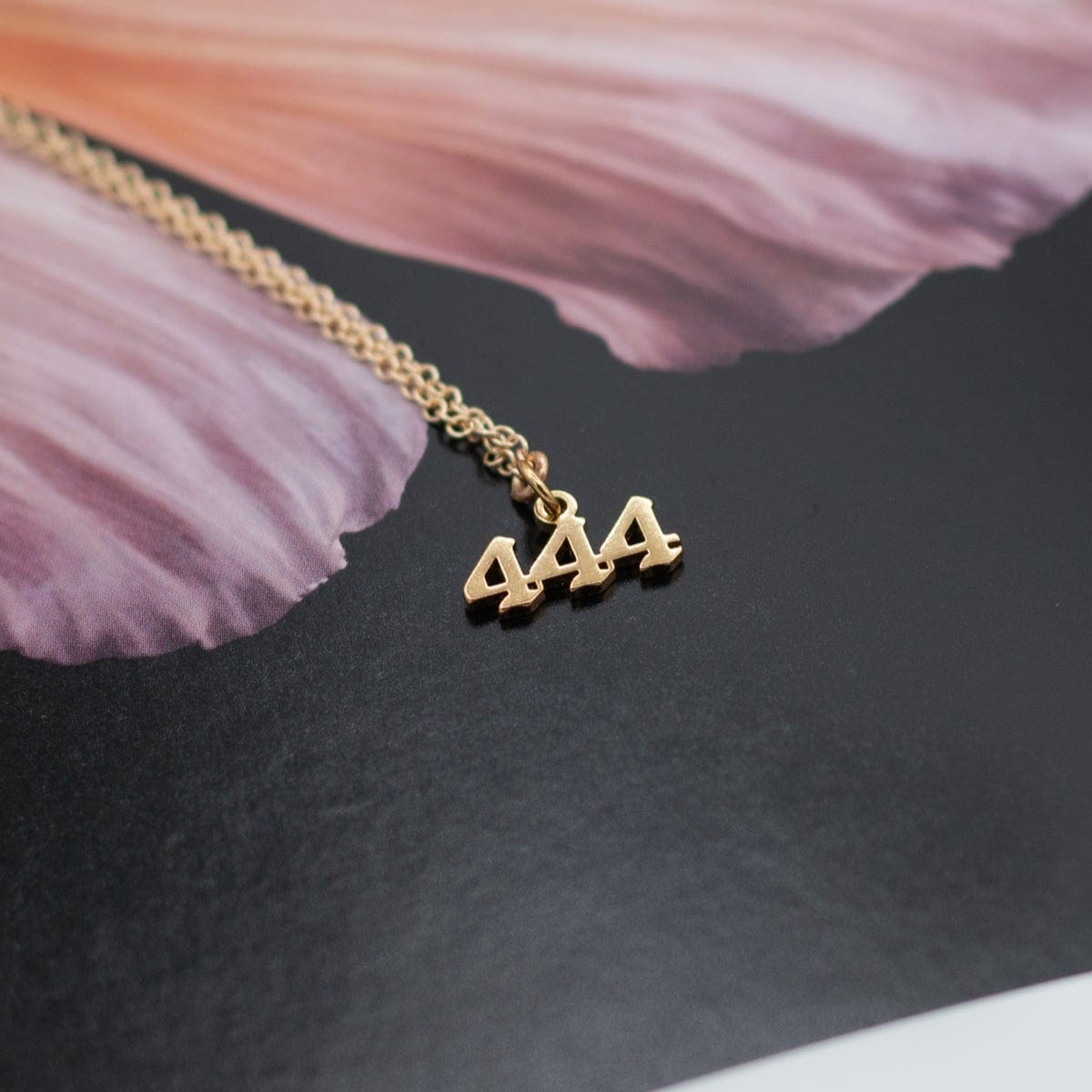 444 Necklace Dainty Necklace 16-18" 444 Necklace Angel Number - MaeMae Jewelry