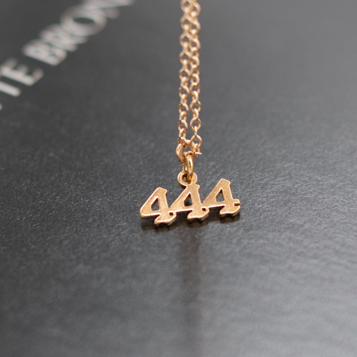444 Necklace Dainty Necklace 16-18" 444 Necklace Angel Number - MaeMae Jewelry