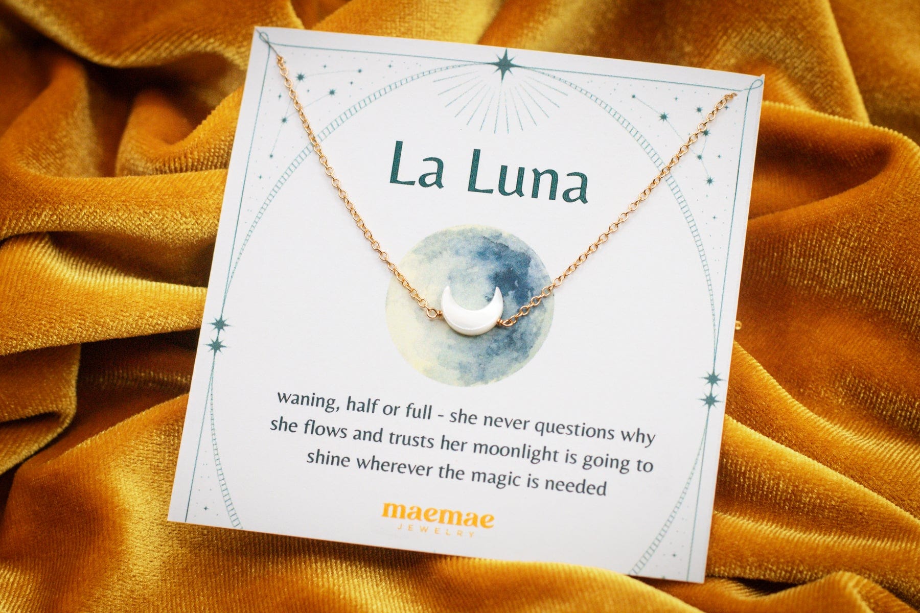 La Luna Necklace - The Level Up Edition Dainty Necklace