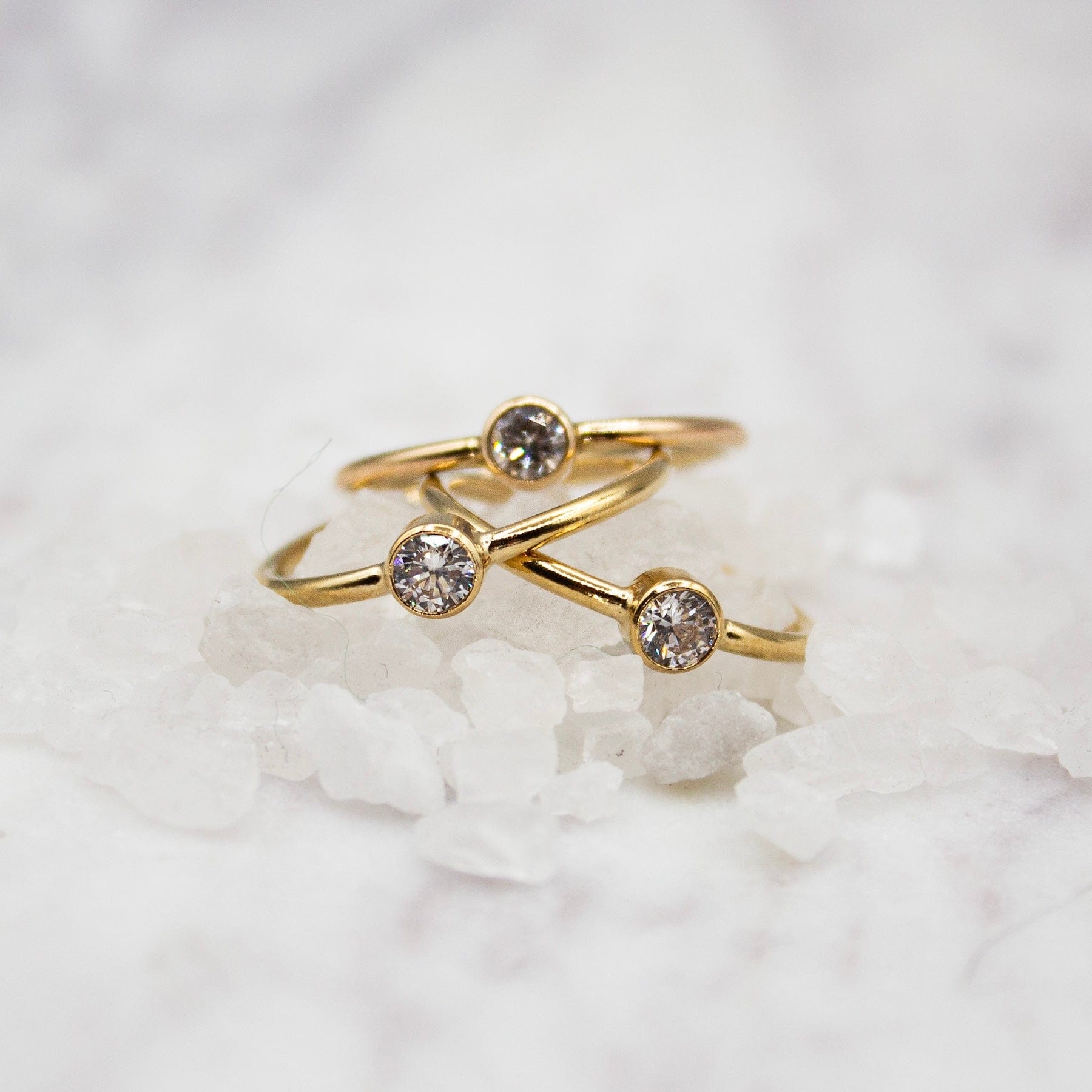 "If It Costs My Peace, It's Too Expensive" Round CZ Ring Dainty Ring 5