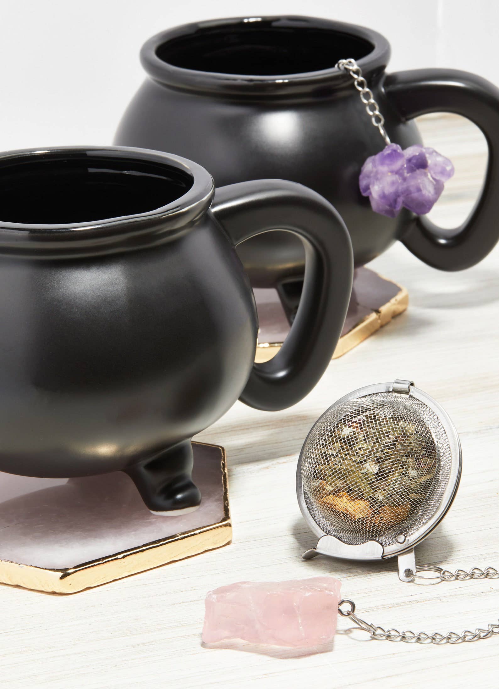 Crystal Tea Infuser - Tea Strainer - Crystal Tea Ball Dainty