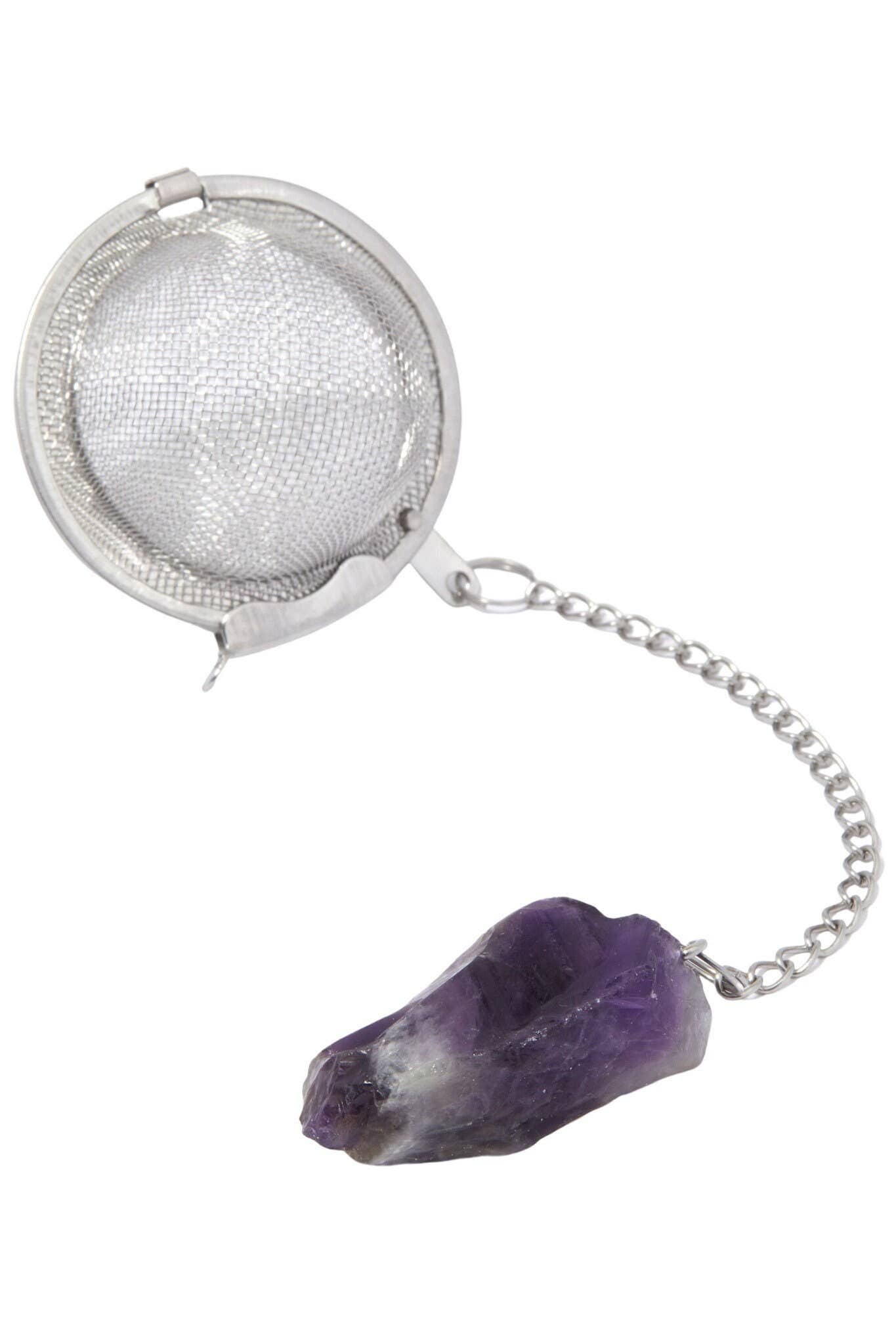 Crystal Tea Infuser - Tea Strainer - Crystal Tea Ball Dainty