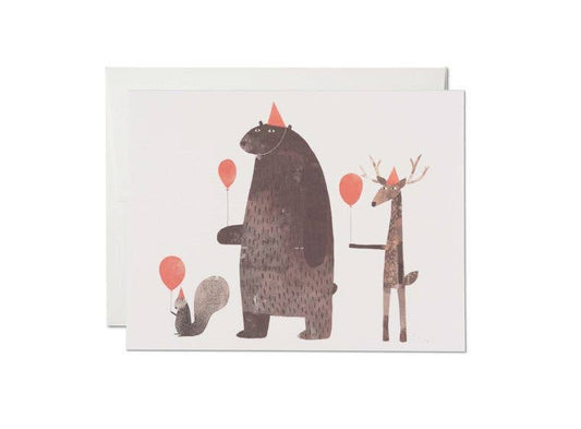 Party Animals birthday greeting card Dainty