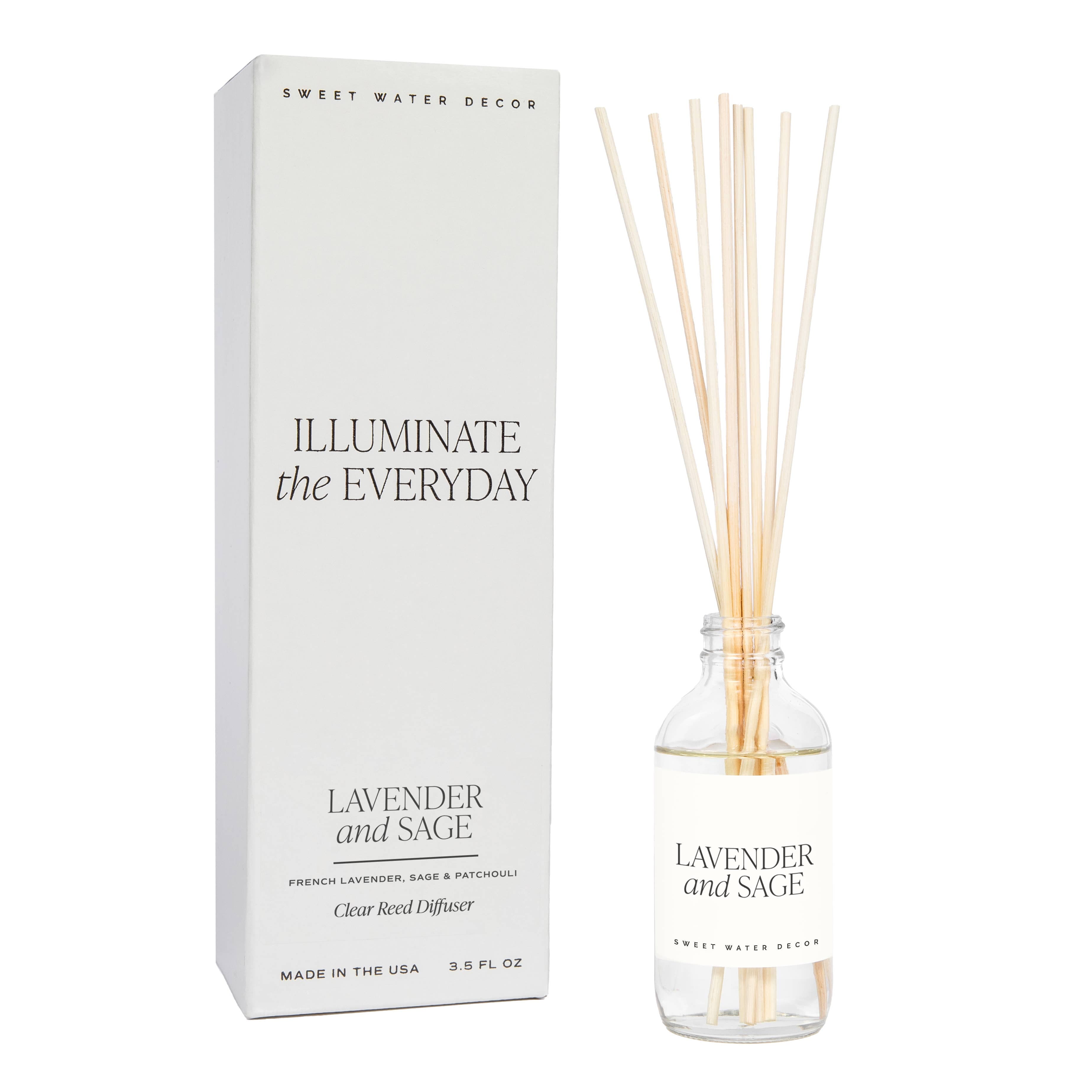 Lavender and Sage Reed Diffuser - Gifts & Home Decor Dainty