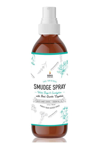 White Sage Eucalyptus Soul Sticks Smudge Spray 3.5oz Dainty Health + Wellness