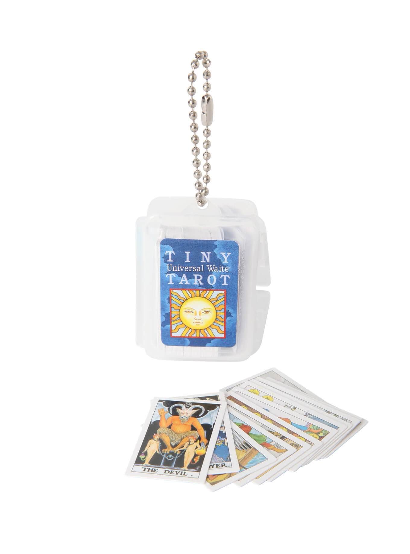 Tiny Universal Waite Tarot Keychain Dainty Accessories