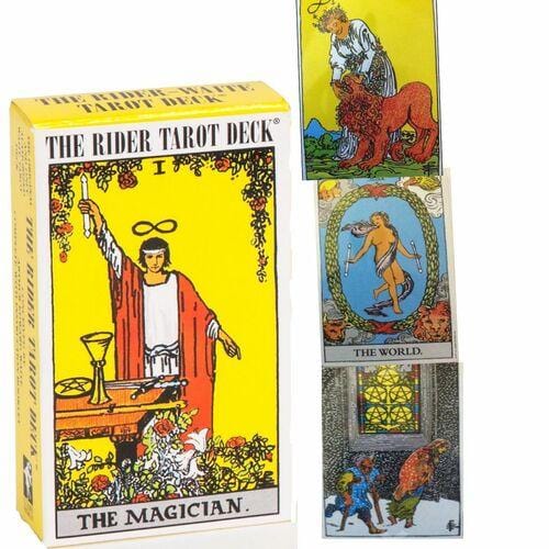 Rider Waite Tarot Deck Dainty Books Rider Waite Tarot Deck