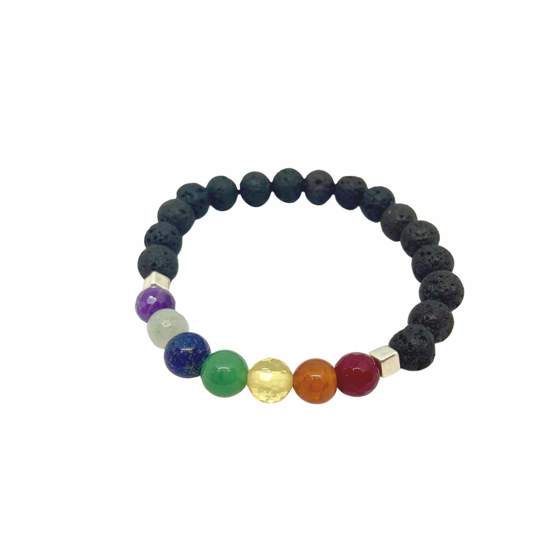 7 Chakras Natural Stone Bracelet Dainty Bracelet