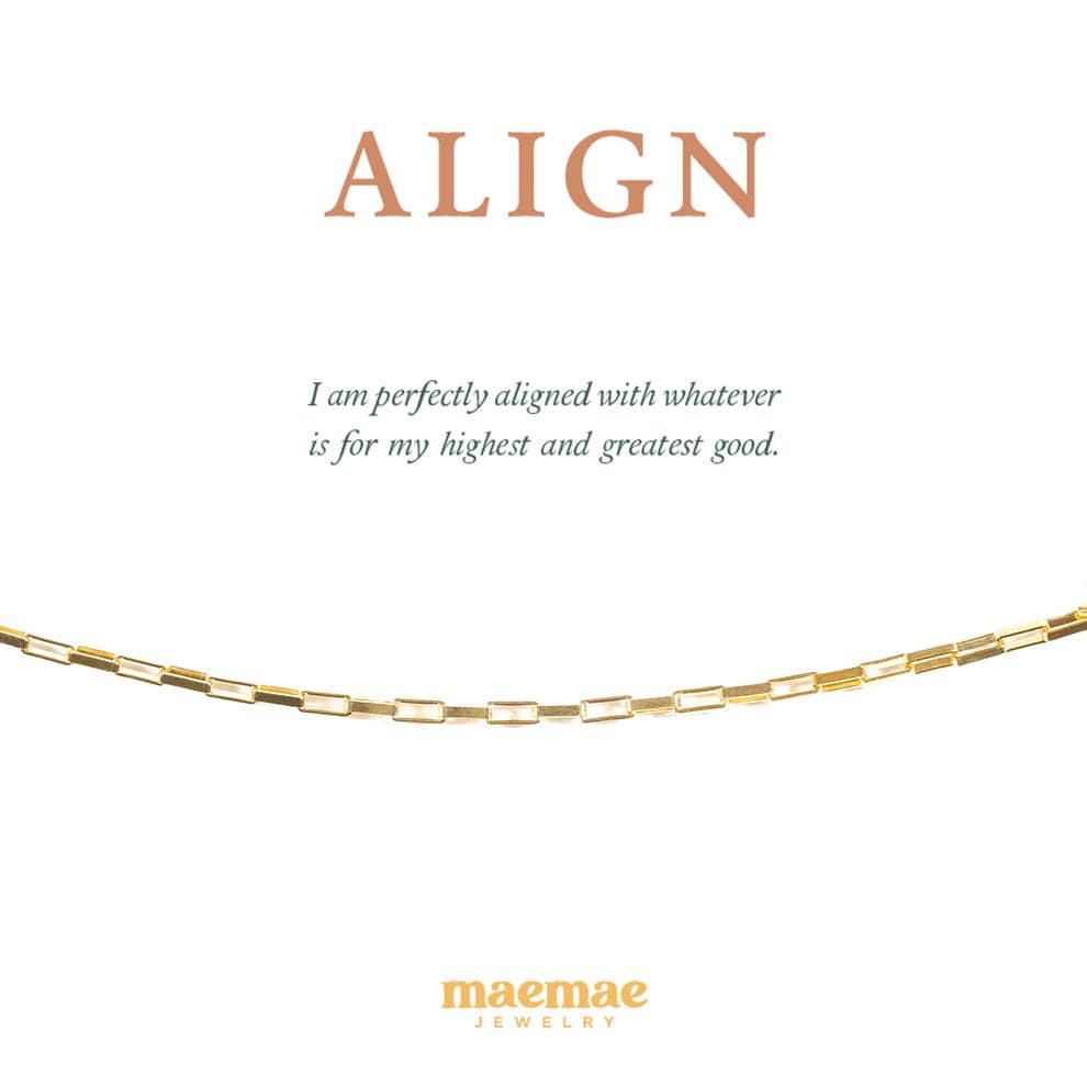 MaeMae Jewelry Align Gold Chain Bracelet