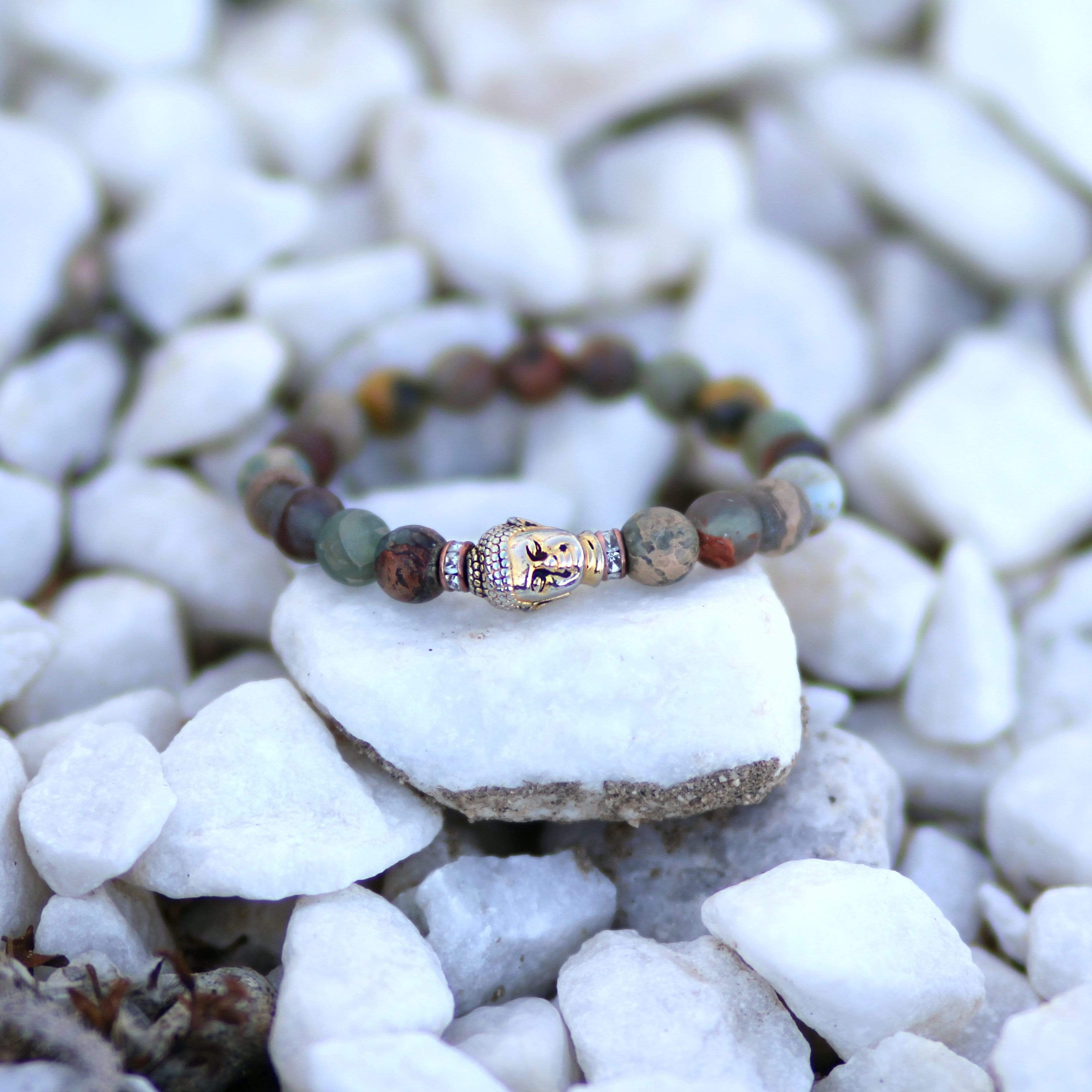 Chakra Stones Silver Bracelet - BJChristian Designs Jewelry - Beauty For  Your Soul