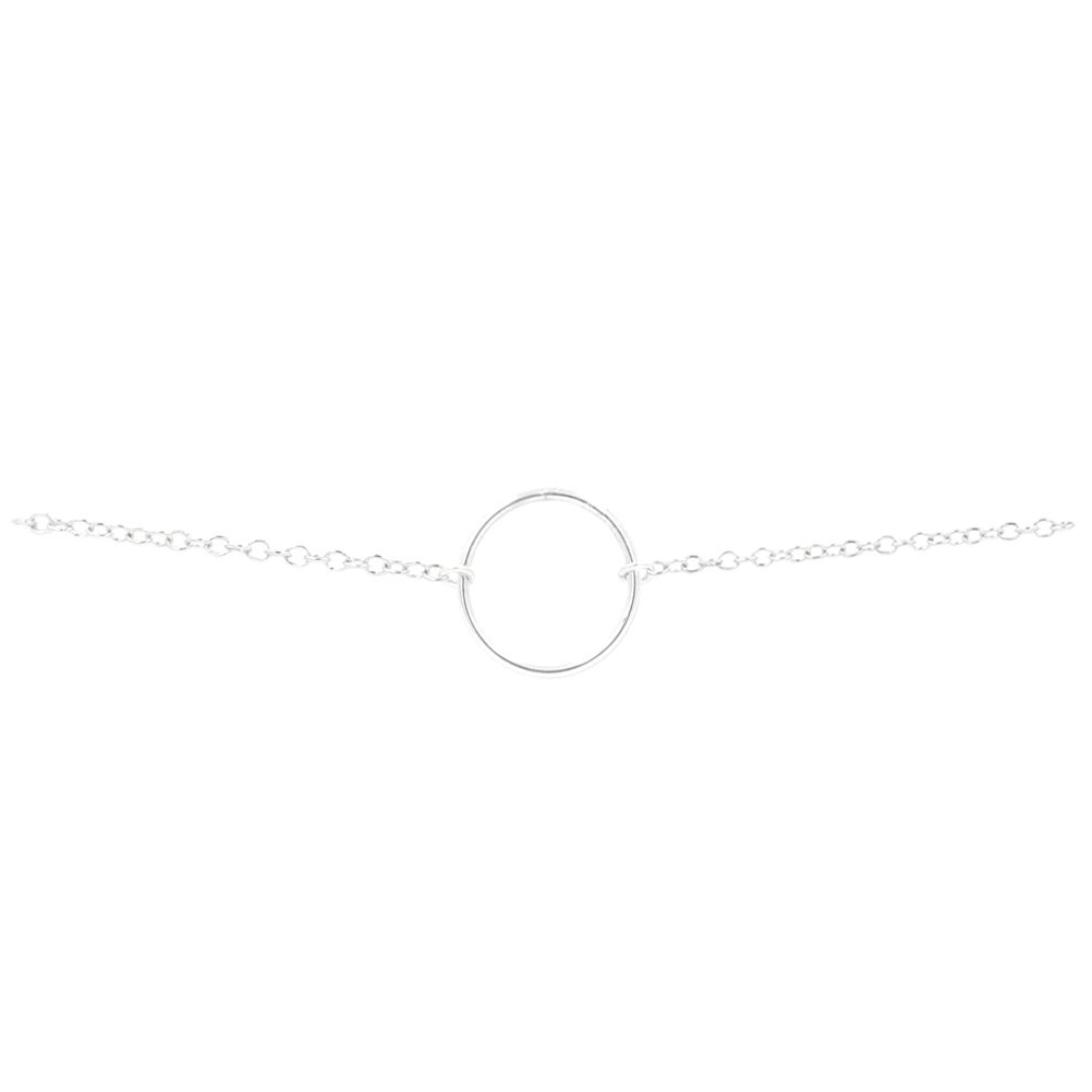 Everything Happens for a Reason Bracelet Dainty Bracelet MaeMae Jewelry | Open Circle Bracelet | Gold Filled or Sterling Silver