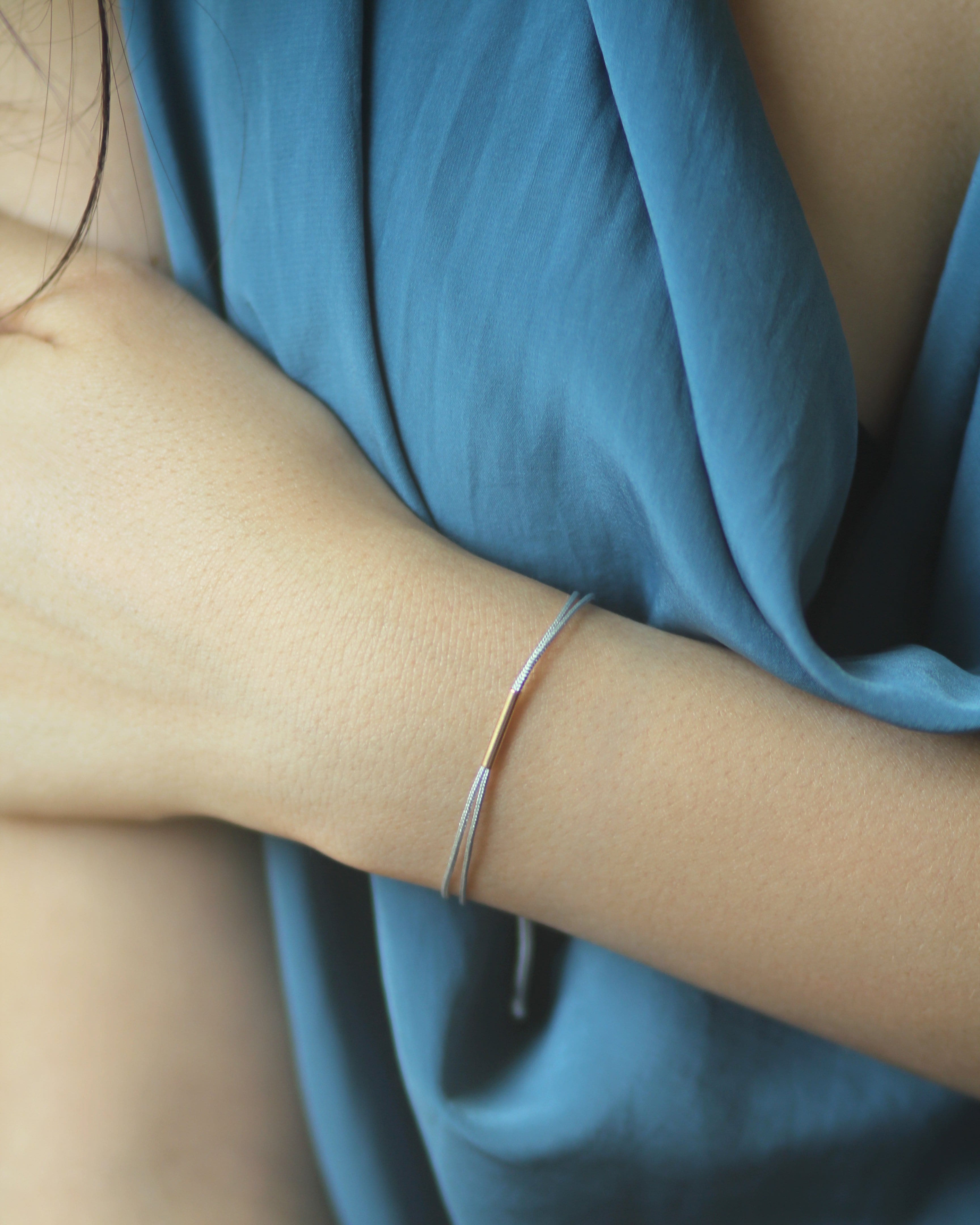 I Am Limitless Dainty Bracelet MaeMae Jewelry | I Am Limitless | Silk Cord Bracelet