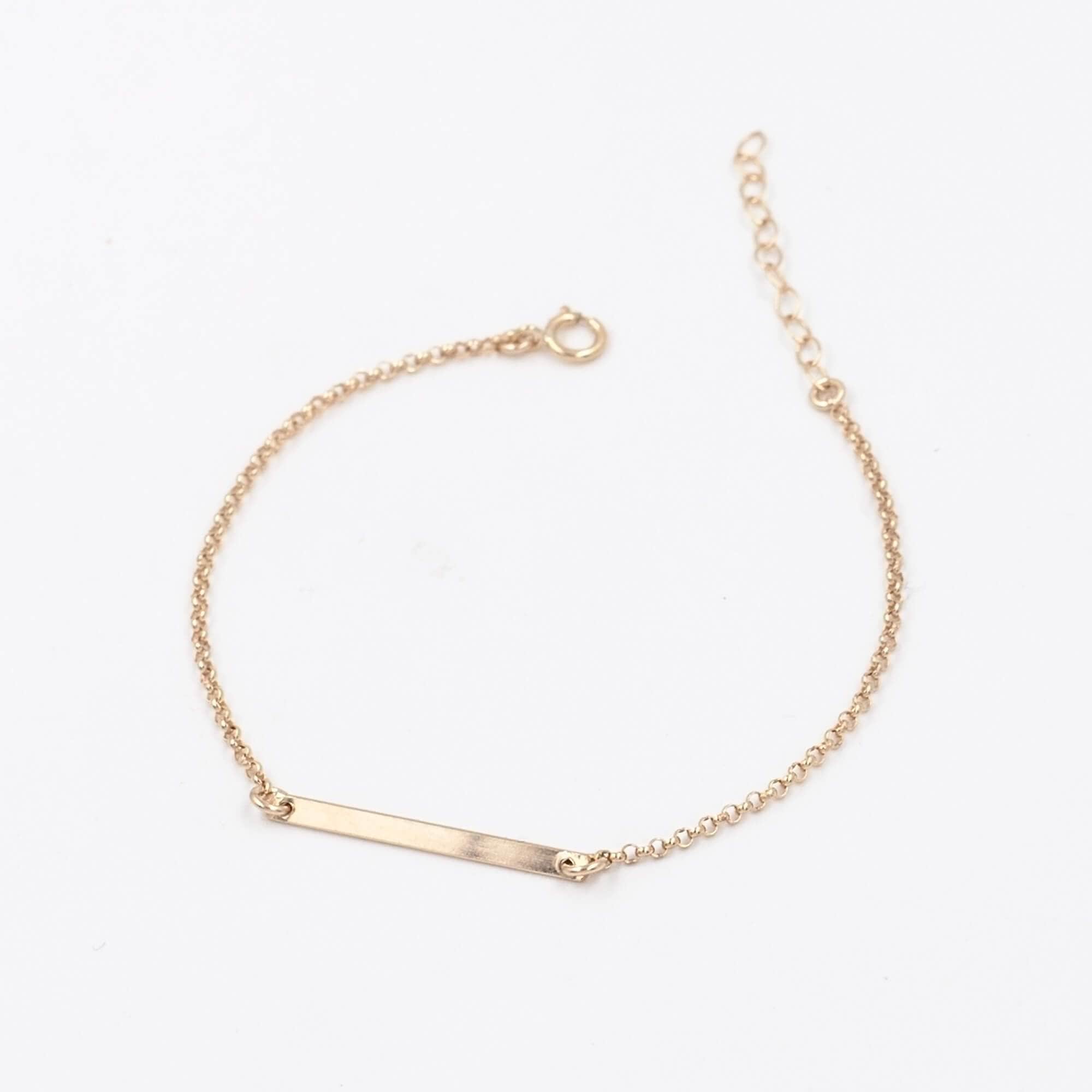 Trailblazer Bracelet Dainty Bracelet XS / 14k Gold Filled MaeMae Jewelry | Trailblazer Bracelet | Carded Jewelry.