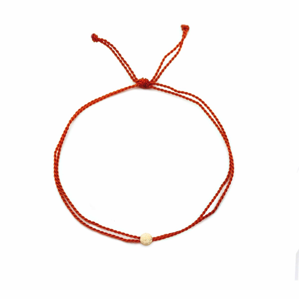 red nylon cord bracelets 14k gold filled bead your friendship is priceless affirmation jewelry