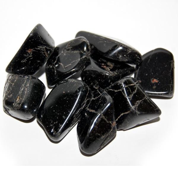 Tumble polished Black Tourmaline from MaeMae jewelry