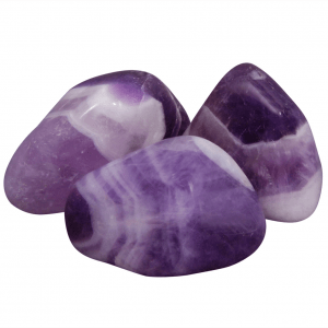 Tumble polished Chevron Amethyst from MaeMae jewelry