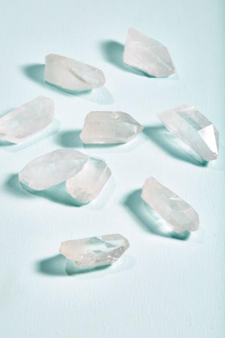 Clear Quartz Rough Point Dainty Crystals